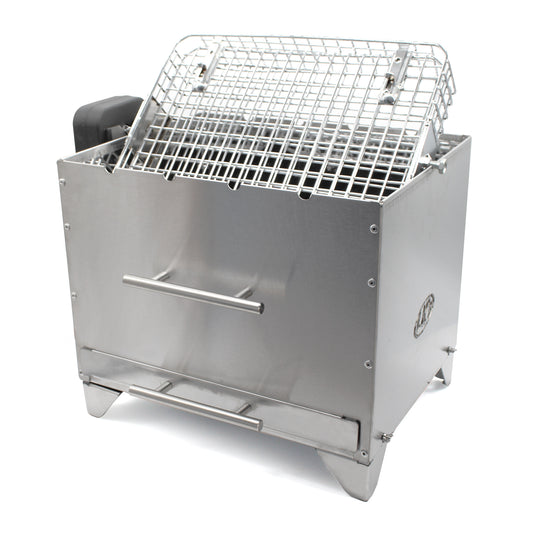 Stainless Steel Compact Rotisserie Braai/Barbecue