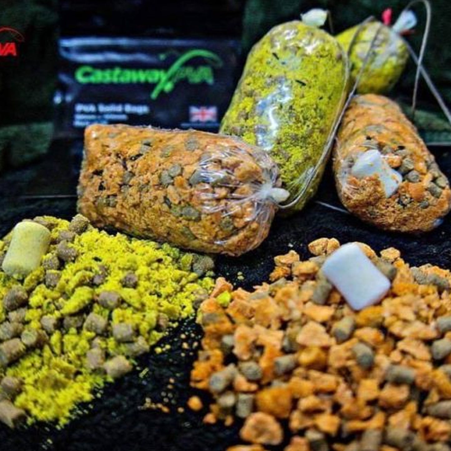 Castaway PVA Fishing Solid Bags, 25 Stück