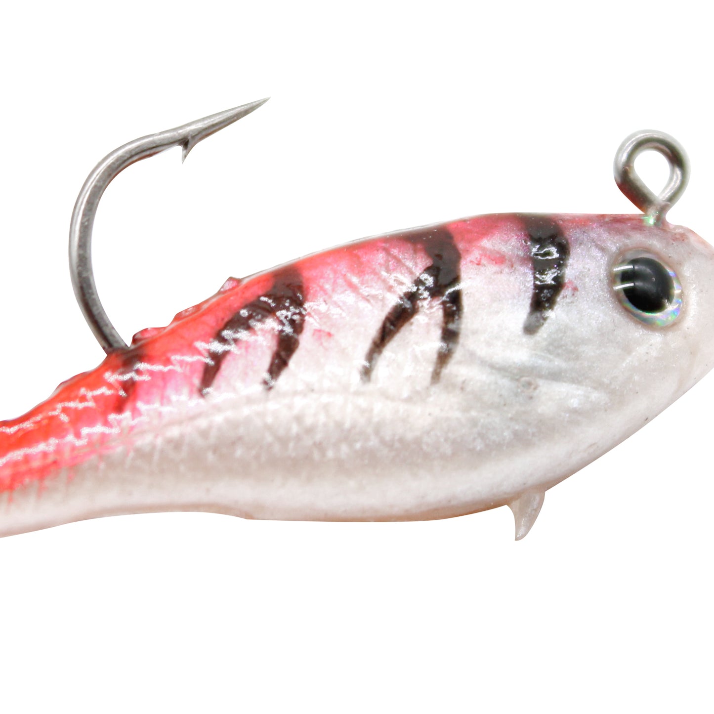 50mm Shads for Fishing pink with hook