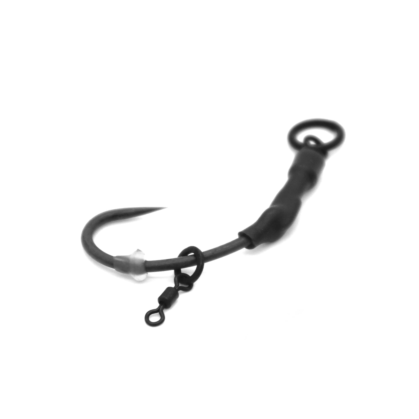 Deception Angling Barbless Ronnie Rig Fishing Hooks with Micro Swivel
