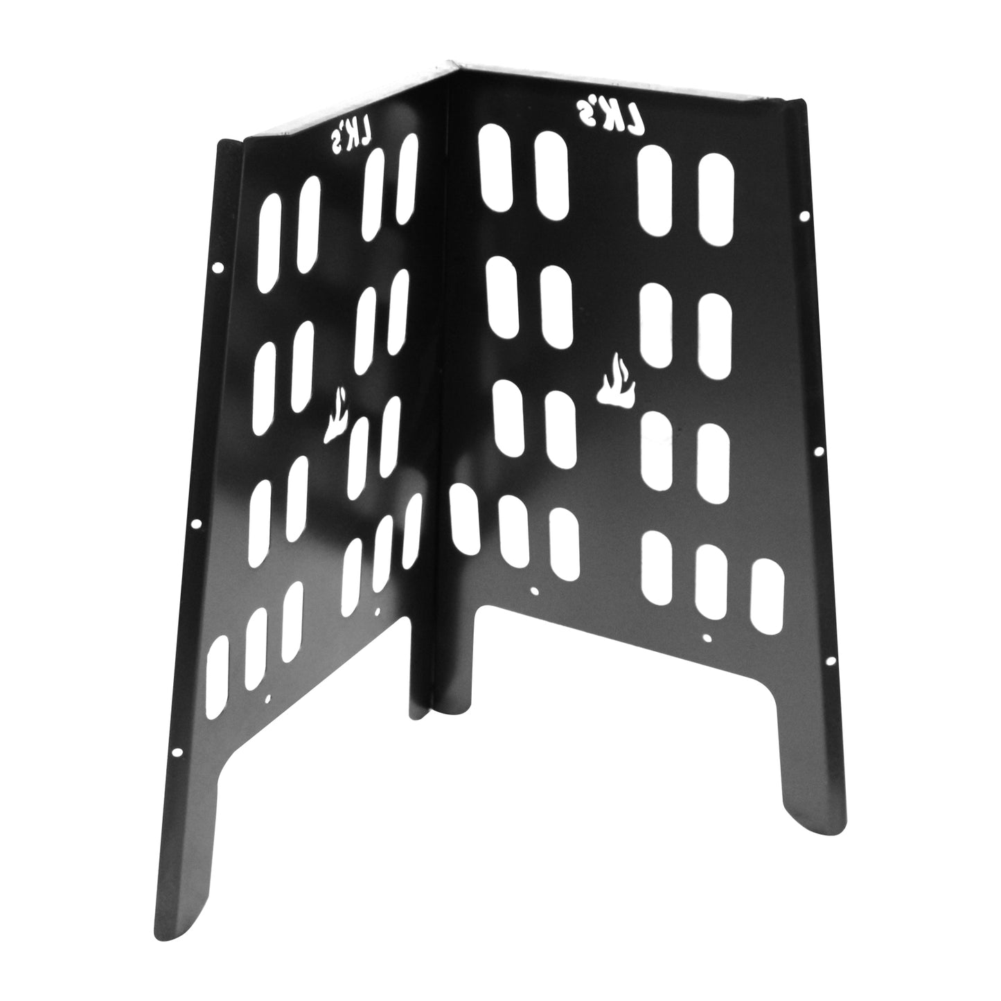 Firepit Tower Being Assembled
