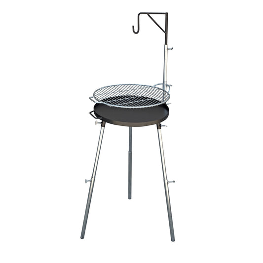 Skottelbraai/Barbecue with Grid & Potjie Hook