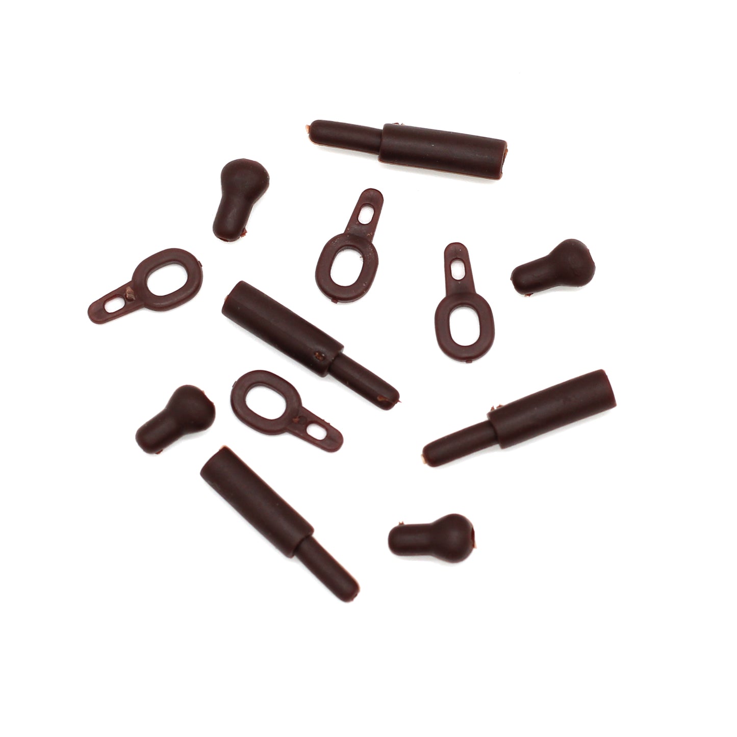 Deception Angling Running Rig for Fishing Pack of 4 in Brown