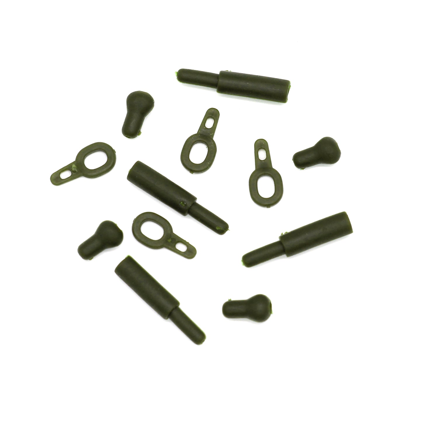 Deception Angling Running Rig for Fishing Pack of 4 in Green