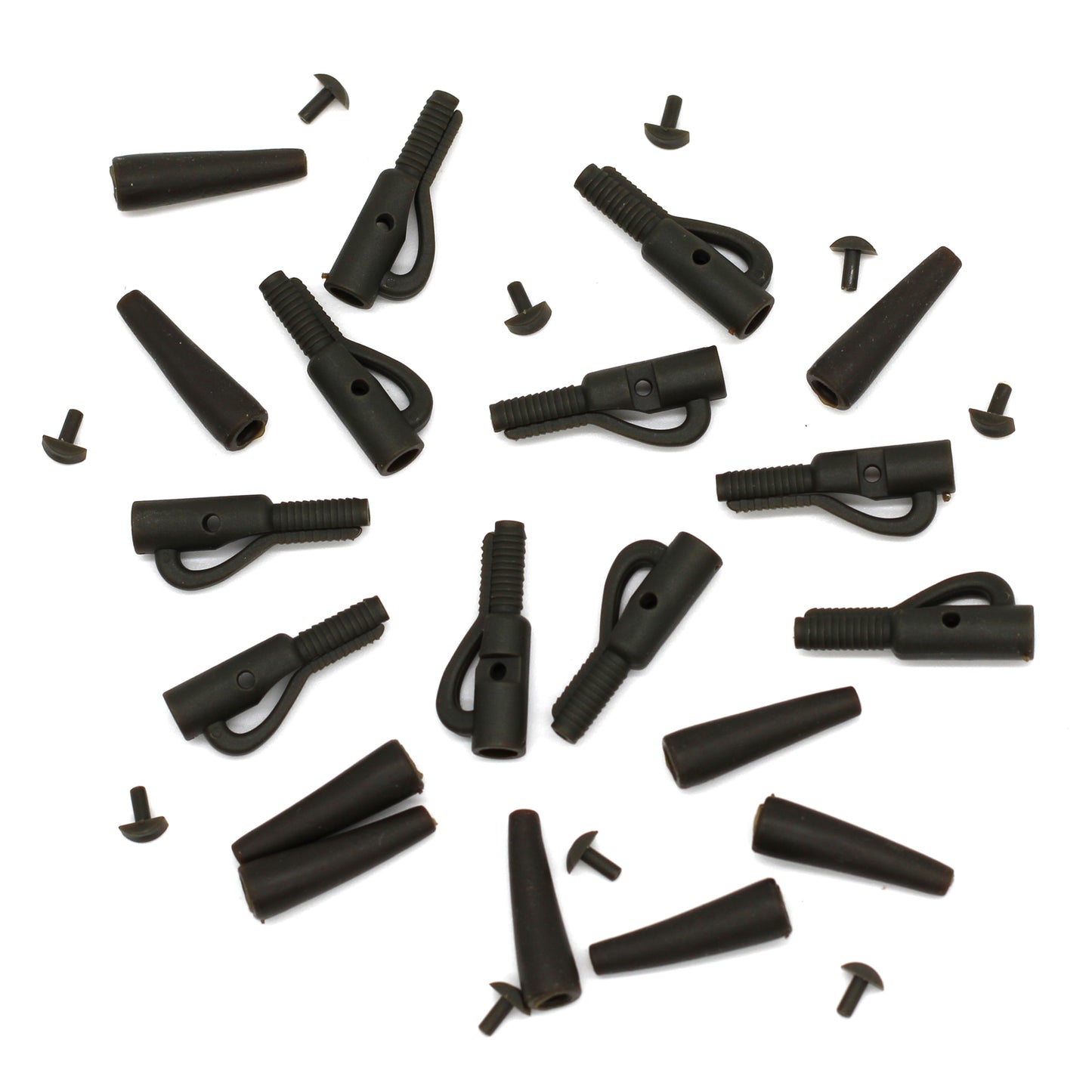 Deception Angling Lead Clips Pack of 10 in Green