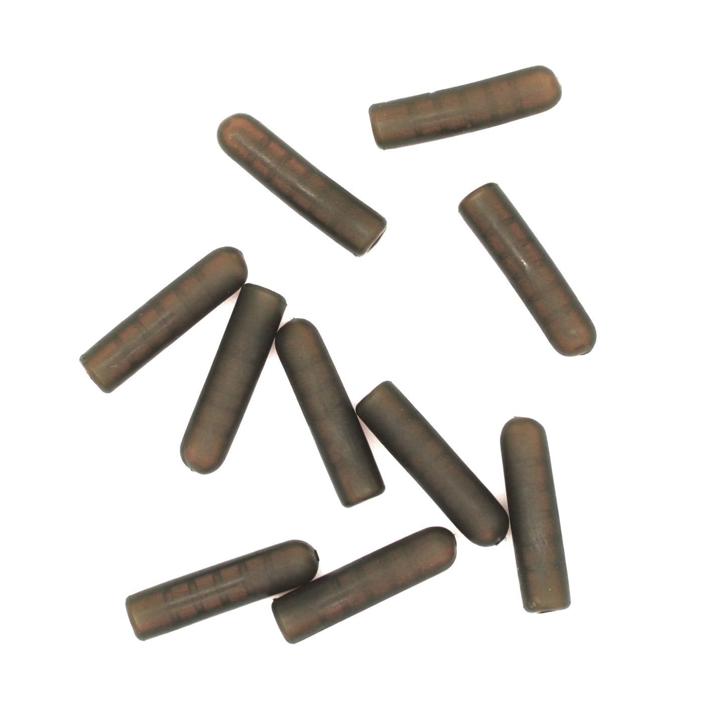 Deception Angling Buffer Beads for Fishing Pack of 10 - Transparent Brown