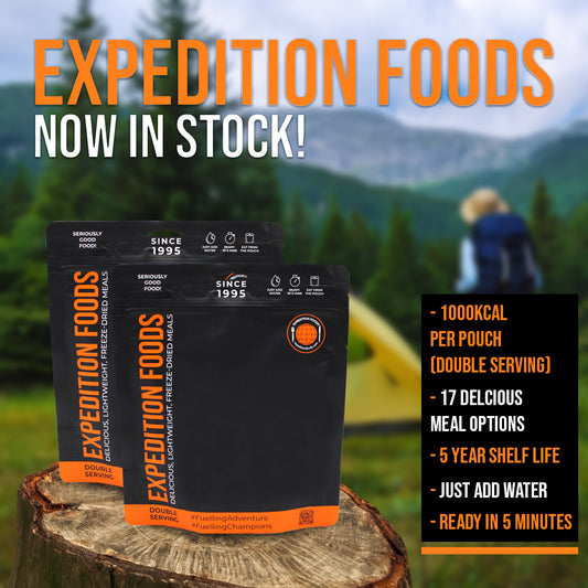 We have teamed up with Expedition Foods!