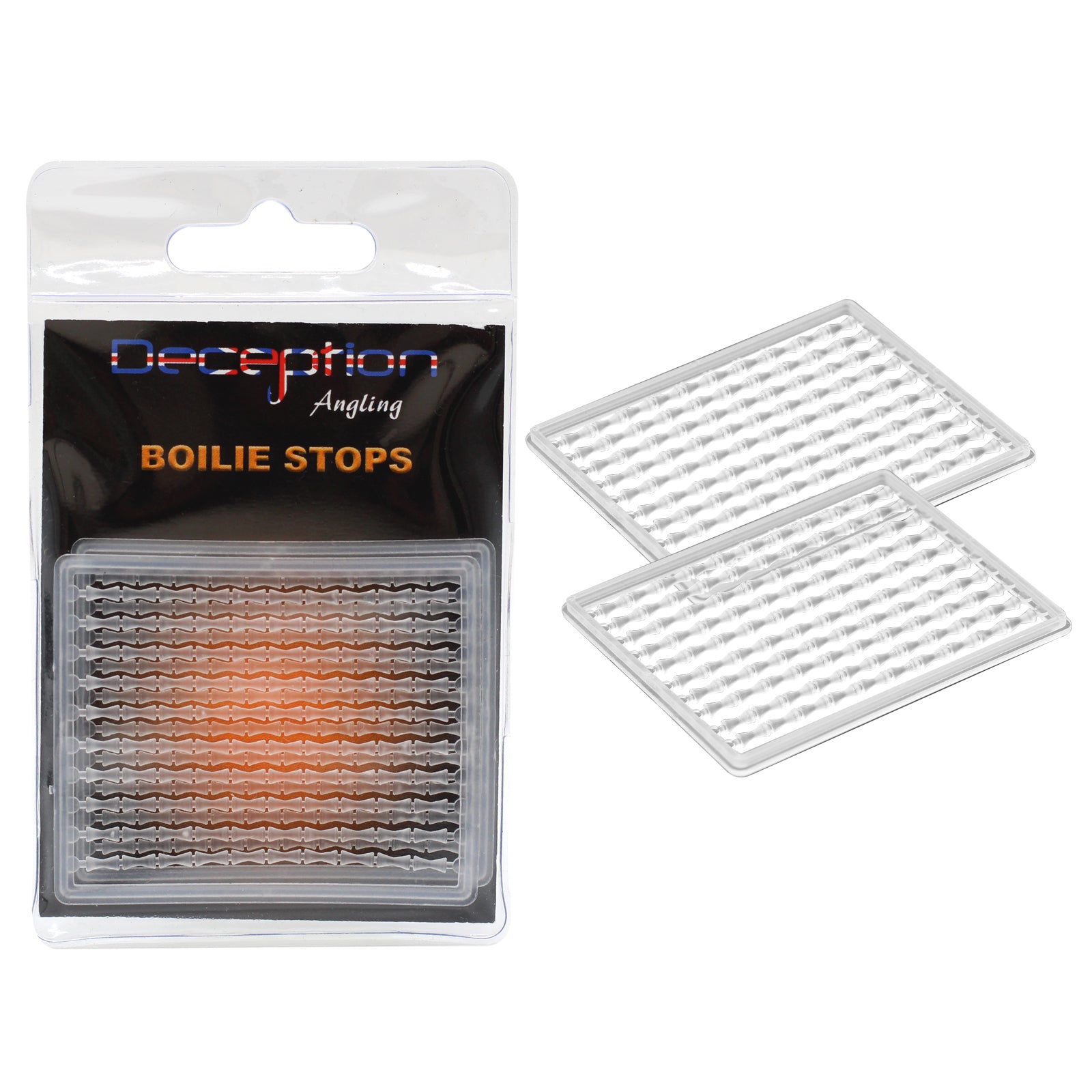 Deception Angling Boilie Stops for Fishing 2 Per Pack