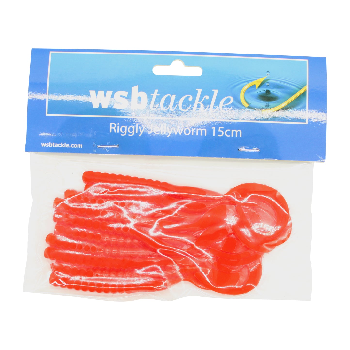 Red Riggly Jellyworm 15cm in Pack