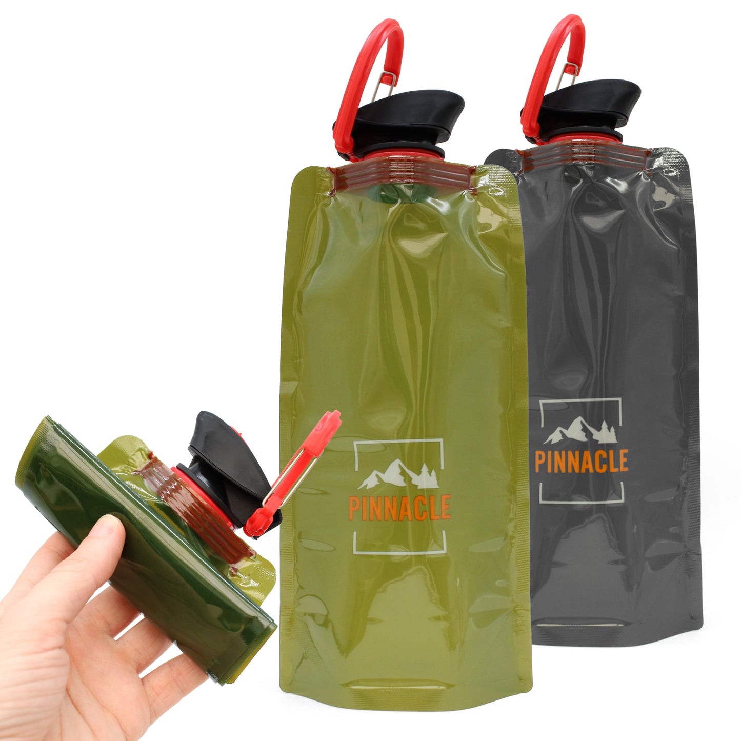 Pinnacle Collapsible Water Bottle in Two Colours