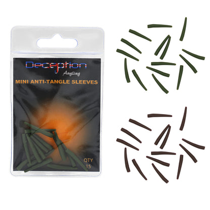 Deception Angling Mini Anti-Tangle Sleeves Pack of 15 in Two Colours