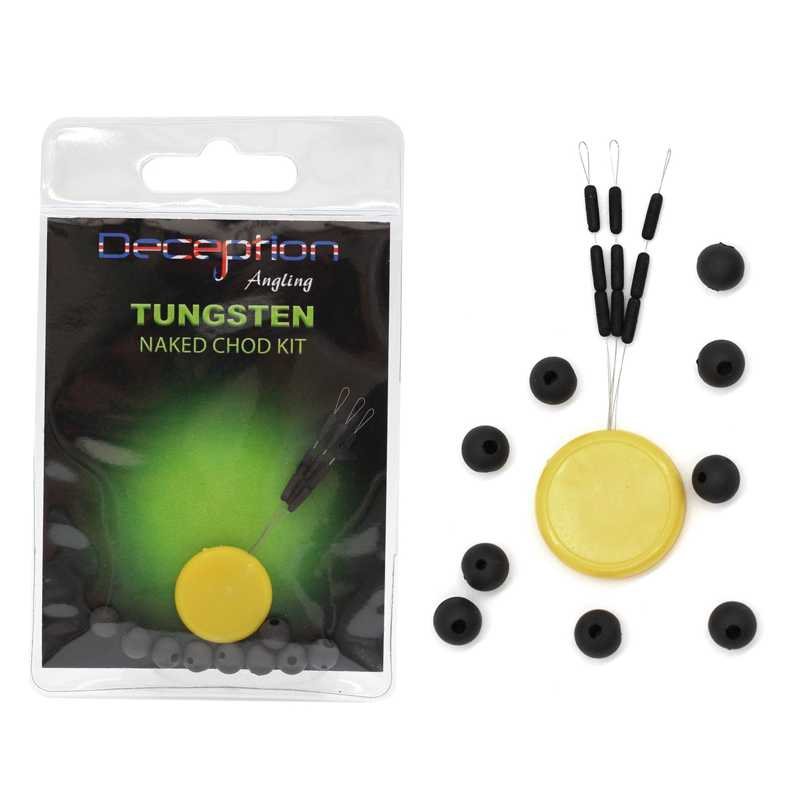 Deception Angling Tungsten Naked Chod Kit for Fishing