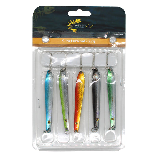 Slim Lure Set 22g Pack of 5