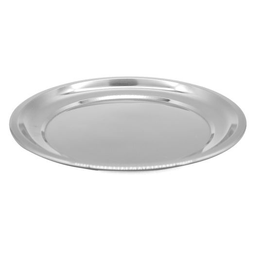 Stainless Steel Dinner Plate