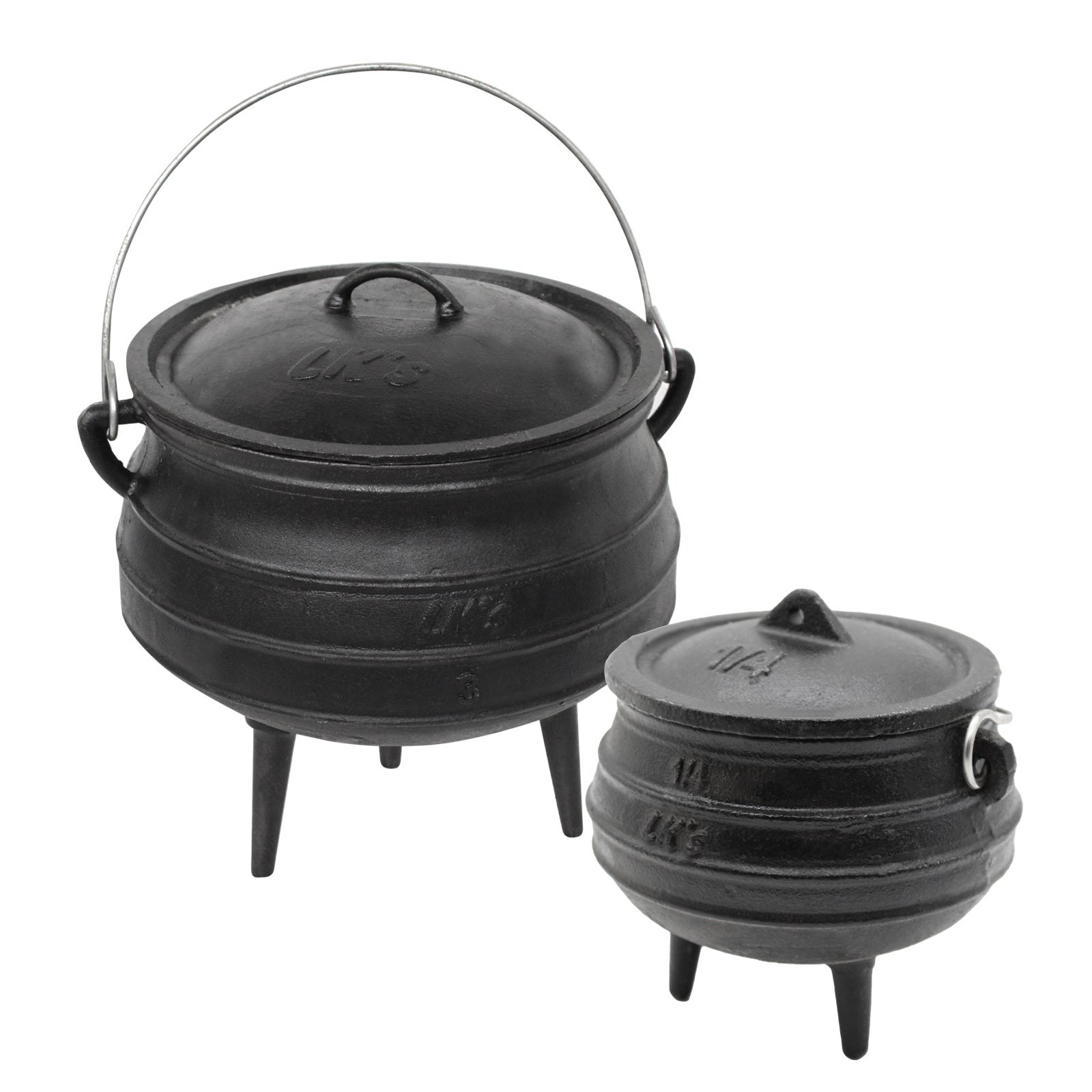 Potjie Pots Size 3 and 1/4