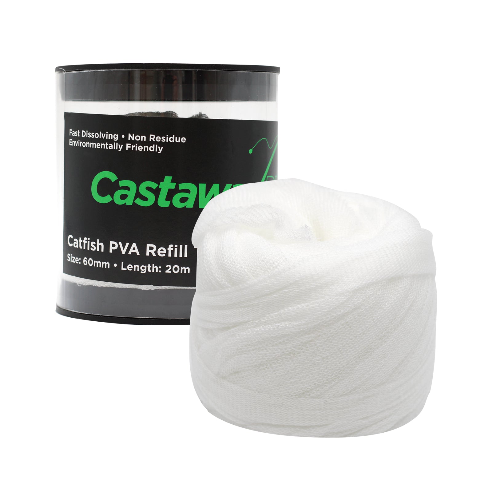 Catfish PVA Refill Tub Mesh 60mm 20m