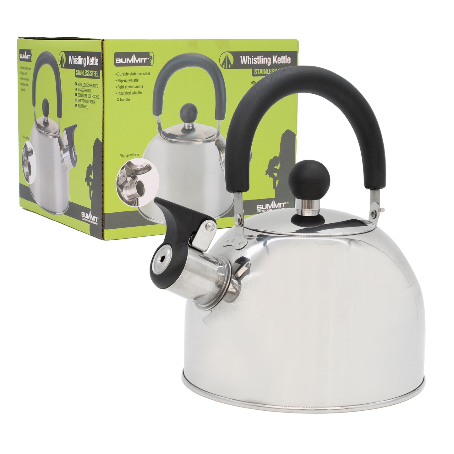 Summit Whistling Kettle for Camping