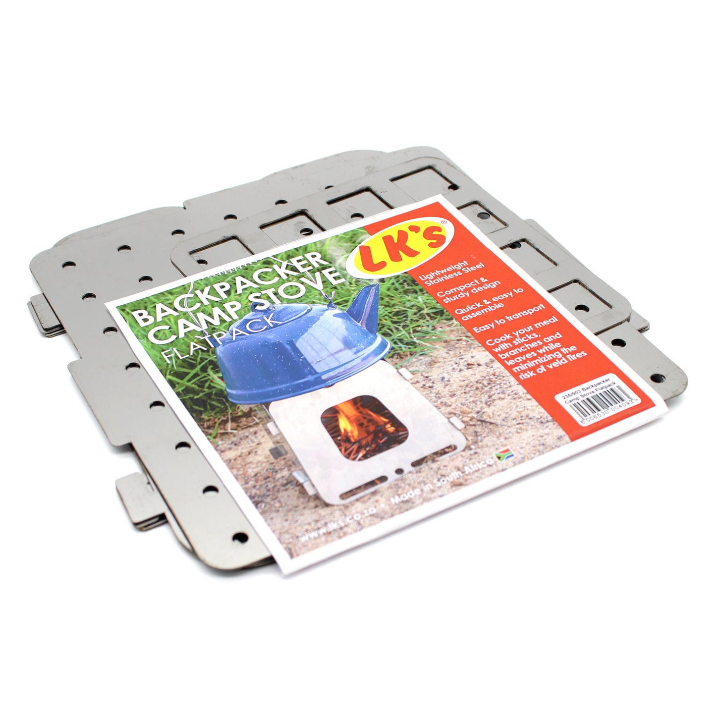 Backpacker Camp Stove Flatpack