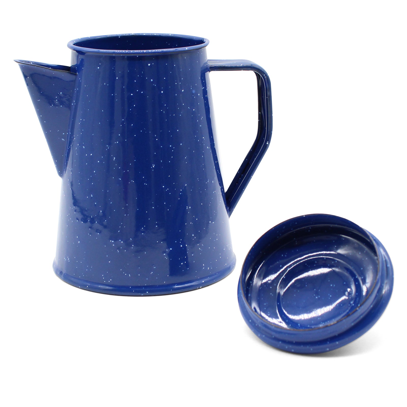 Enamel Coffee Pot with Lid