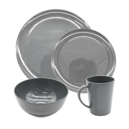 Melamine Dining Set with cups, bowl and plates