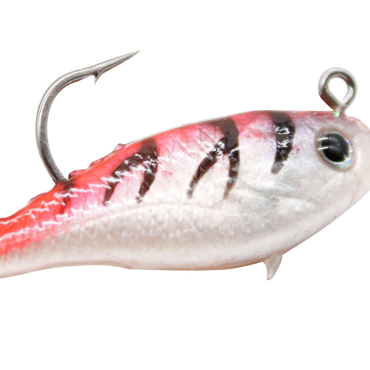 50mm Shads for Fishing pink with hook