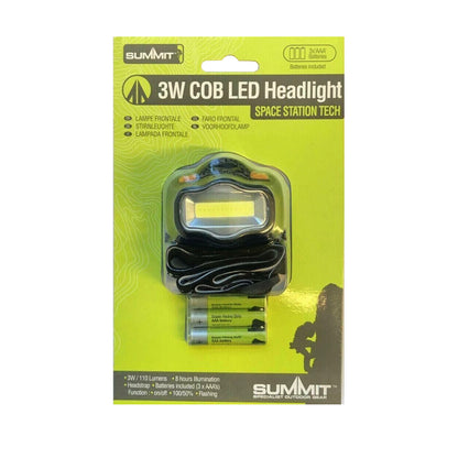 Summit 3W Cob LED Headlight in Packaging