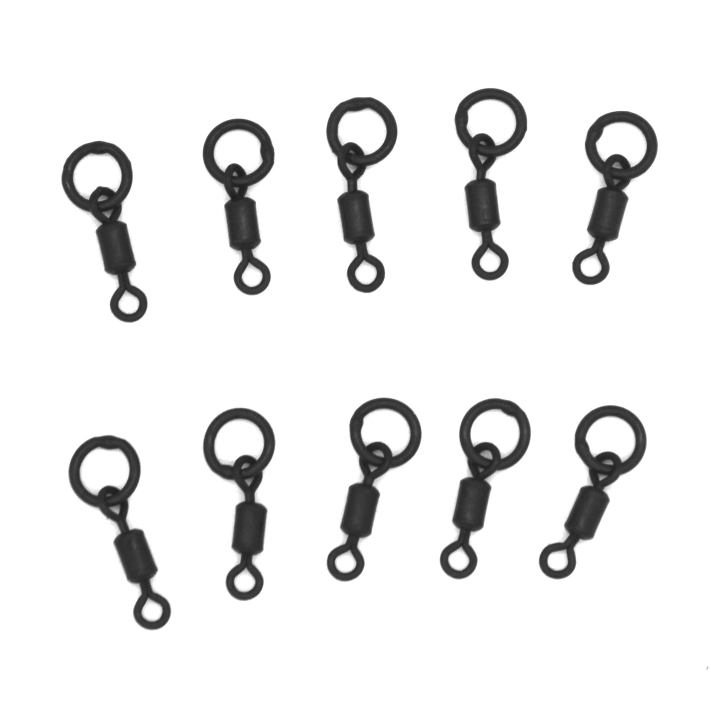 Deception Angling Ring Swivels 10 Pack Fishing