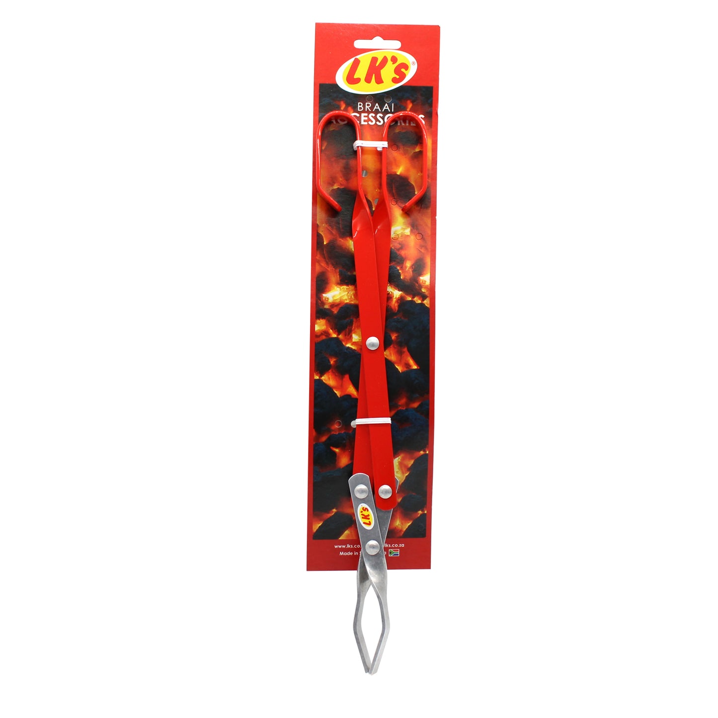 LK's Aluminium BBQ Tongs Braai Accessories