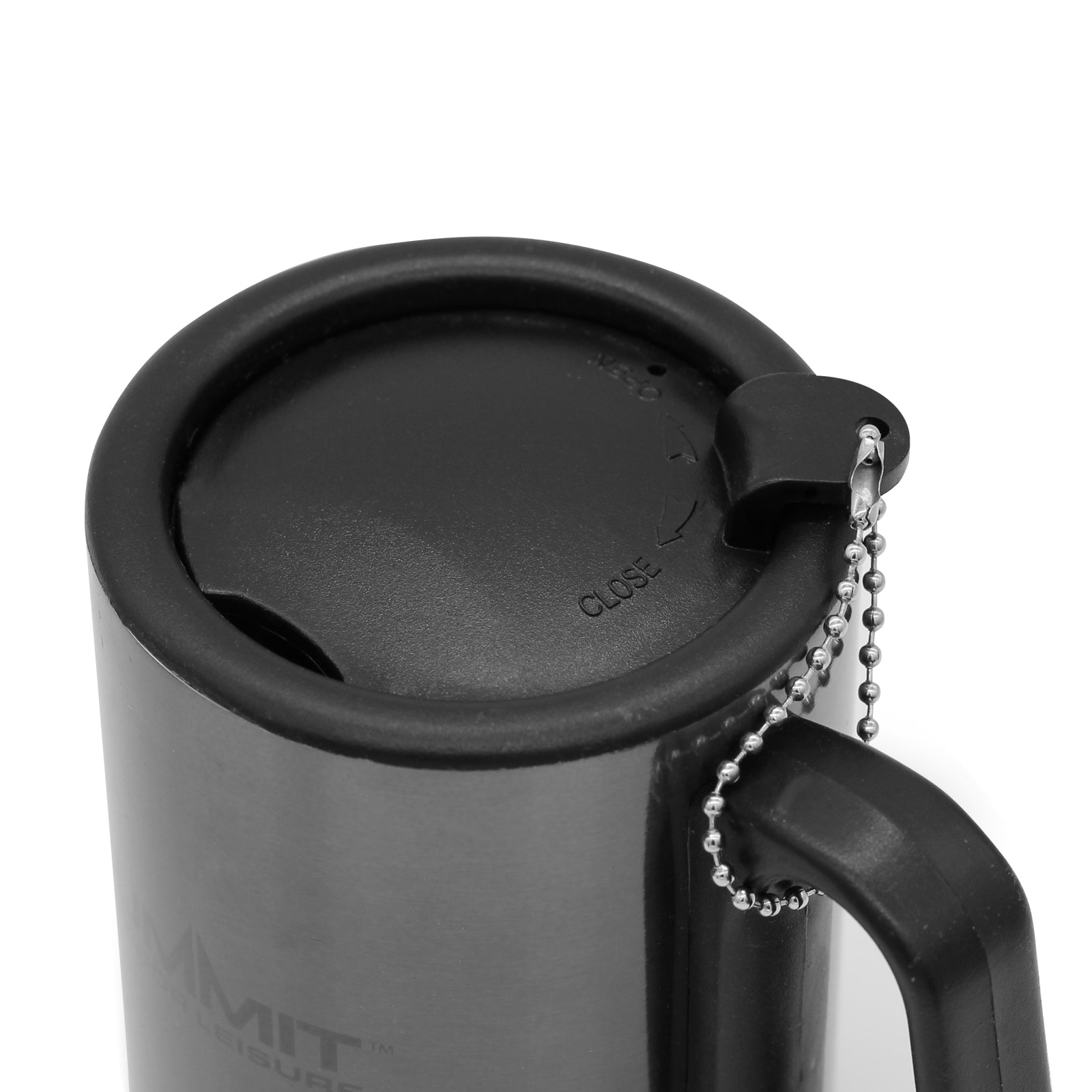 Insulated Coffee Mug with Screw Close Lid