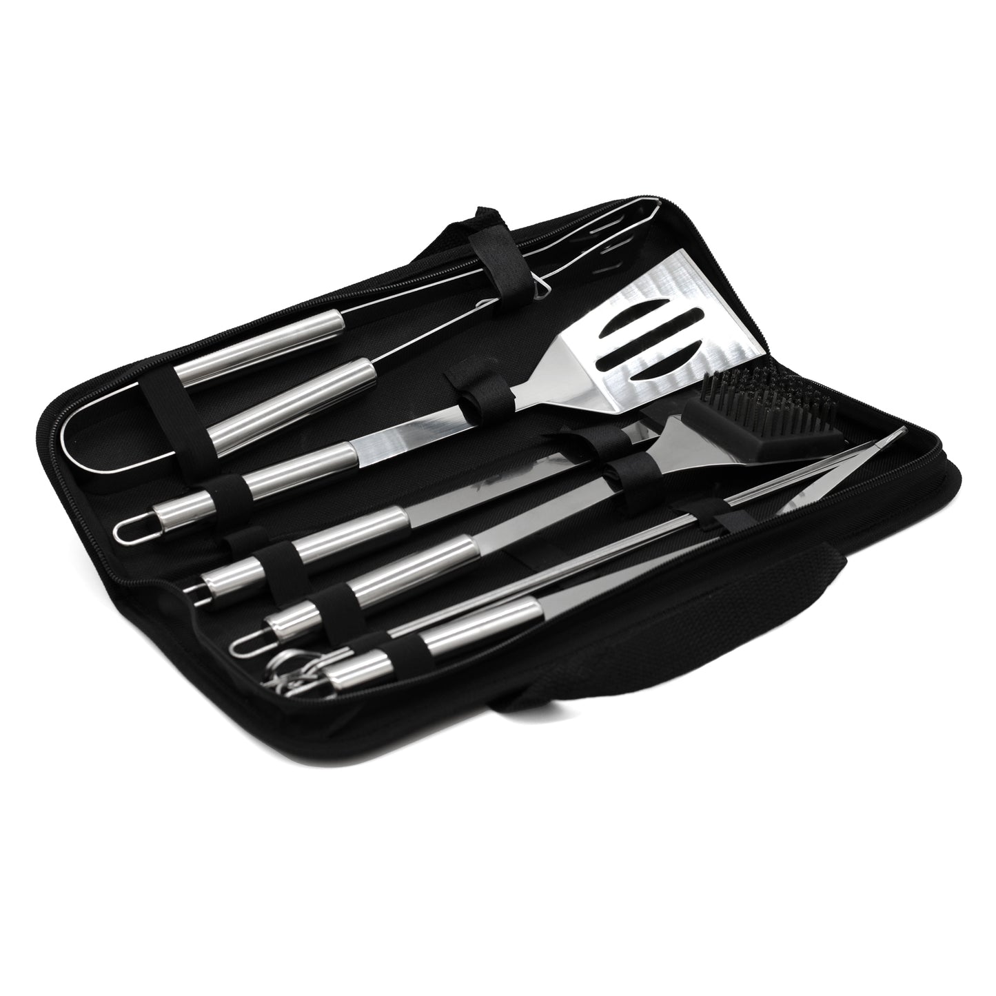 BBQ Tools inside carry case