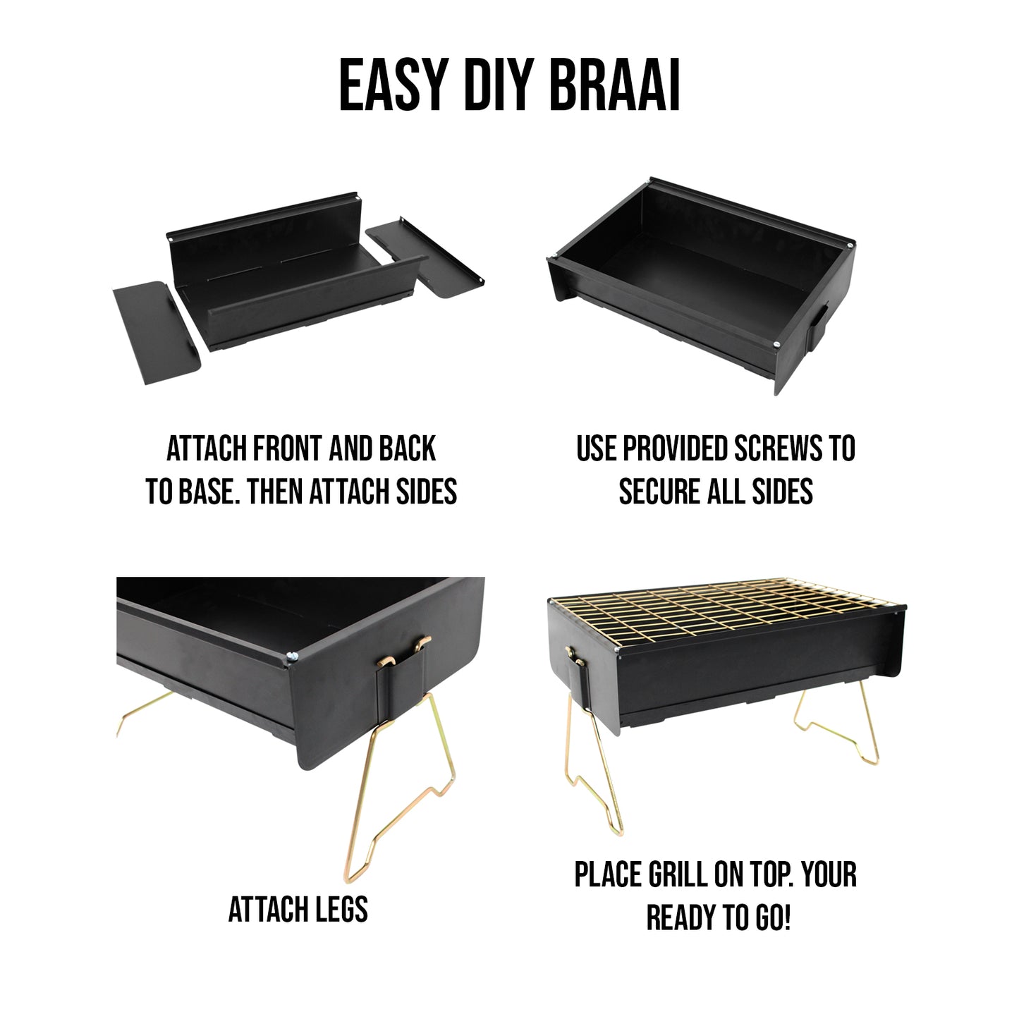 How to Assemble DIY Braai