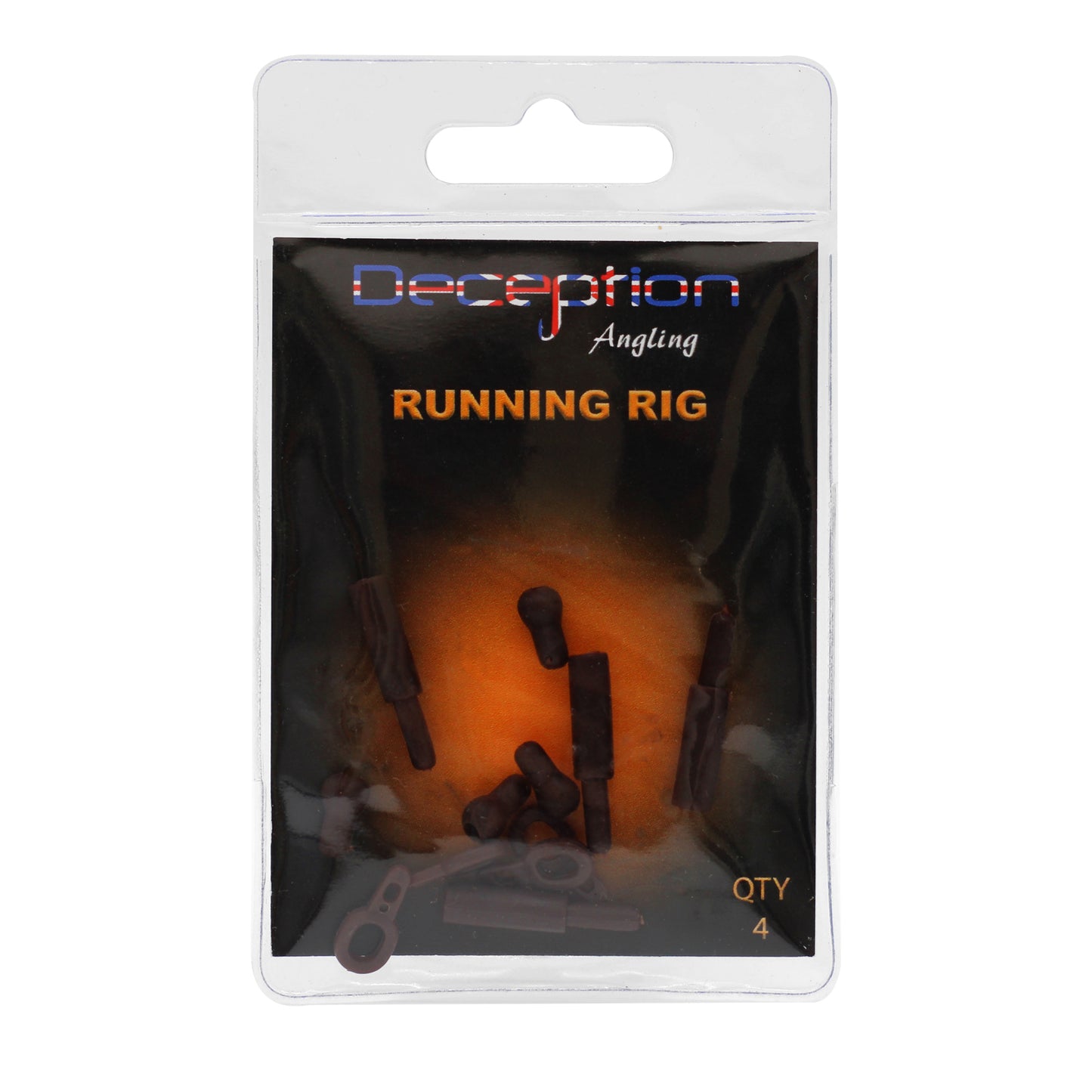 Deception Angling Running Rig for Fishing Pack of 4
