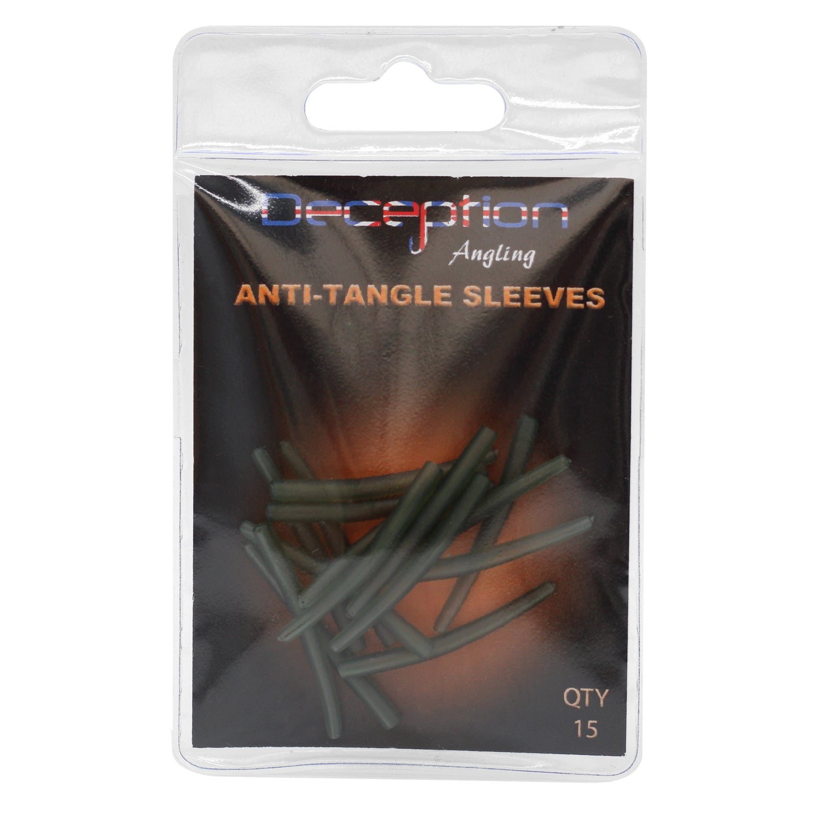 Deception Angling Anti-Tangle Sleeves for Fishing Pack of 15