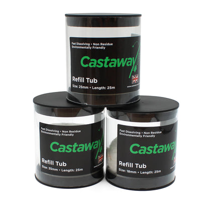 Castaway PVA Refill Tub for Fishing 18mm 25mm 35mm