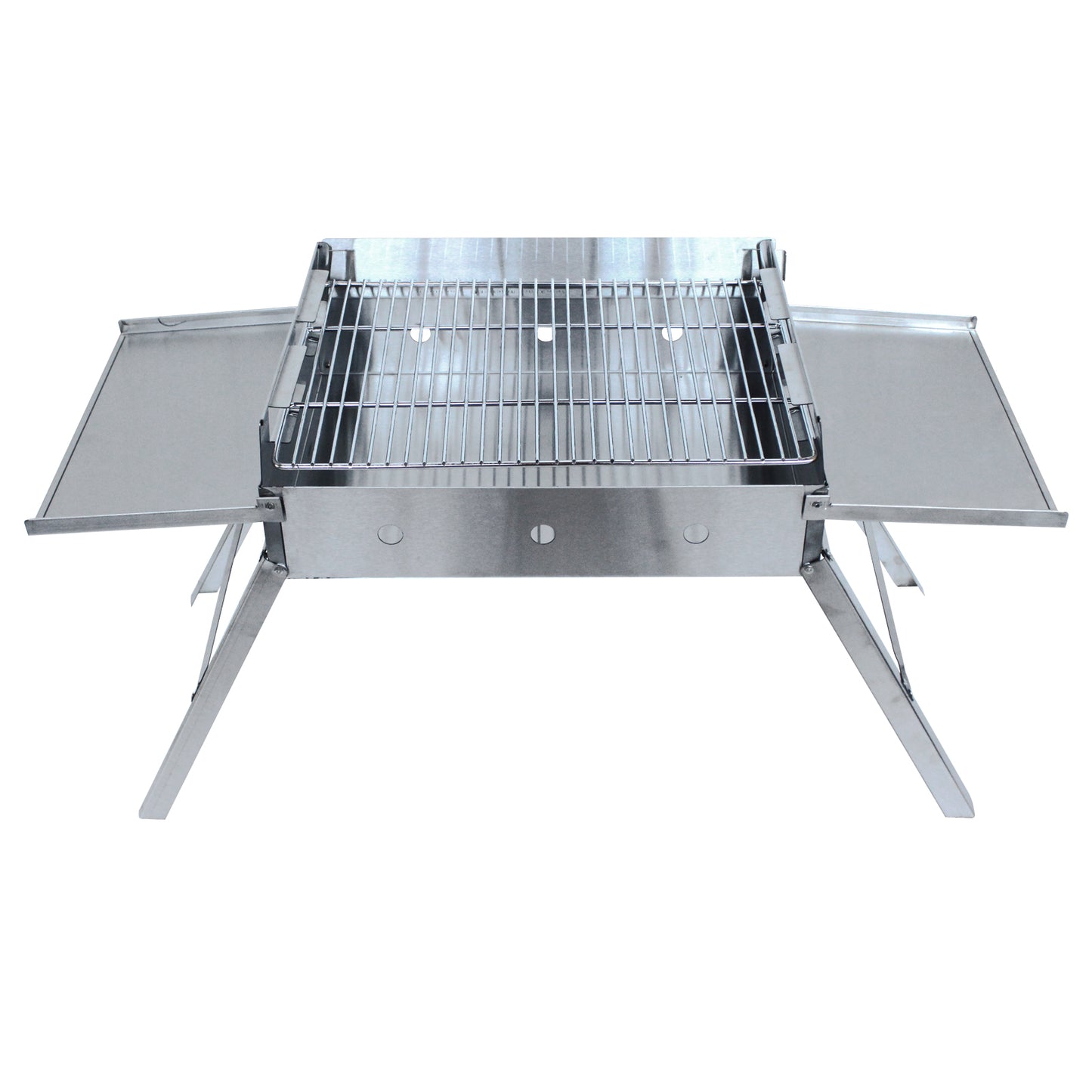 Camper Braai Barbecue Charcoal Grill with Folding Legs