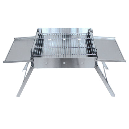 Camper Braai Barbecue Charcoal Grill with Folding Legs