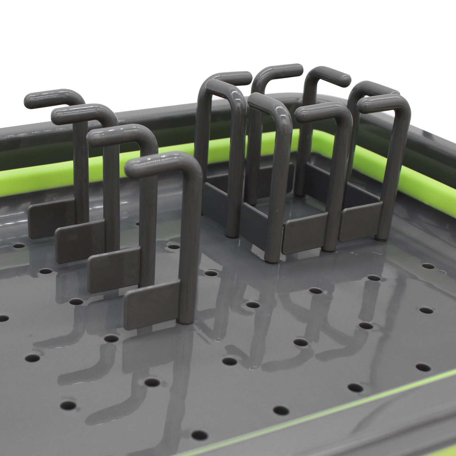 Collapsible Dish Rack Kitchen Drainer with Adjustable Inserts