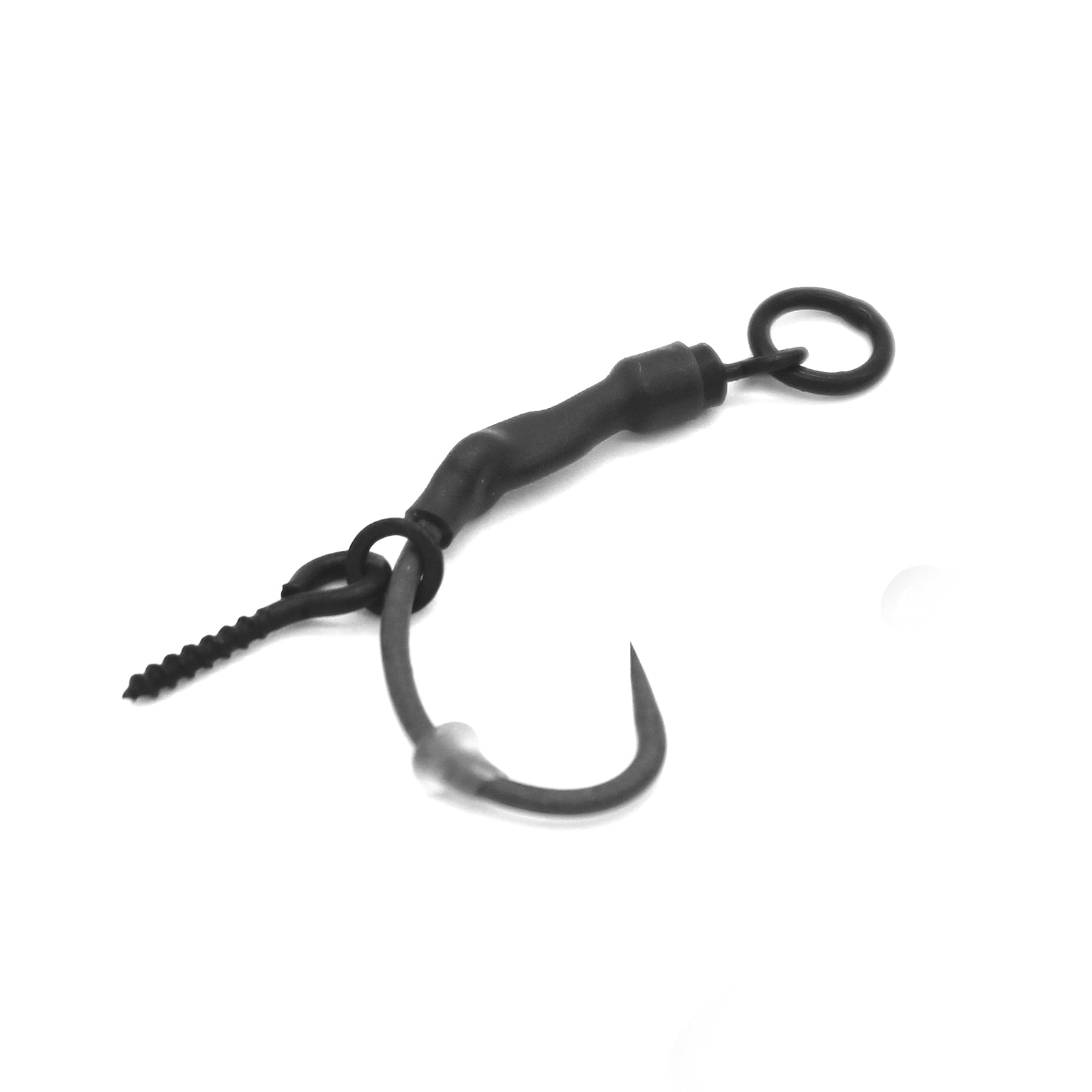 Ronnie Rig Barbless Hook With Bait Screw Pack of 3 4