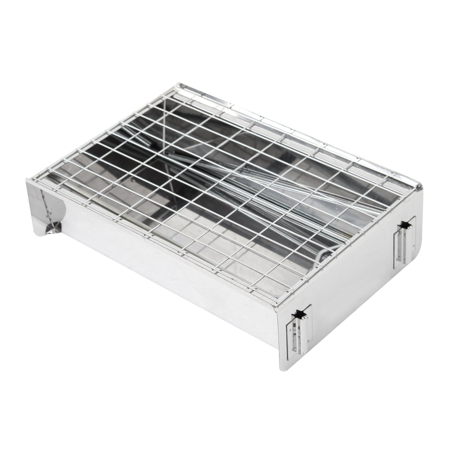 Compact Stainless Barbecue for Camping