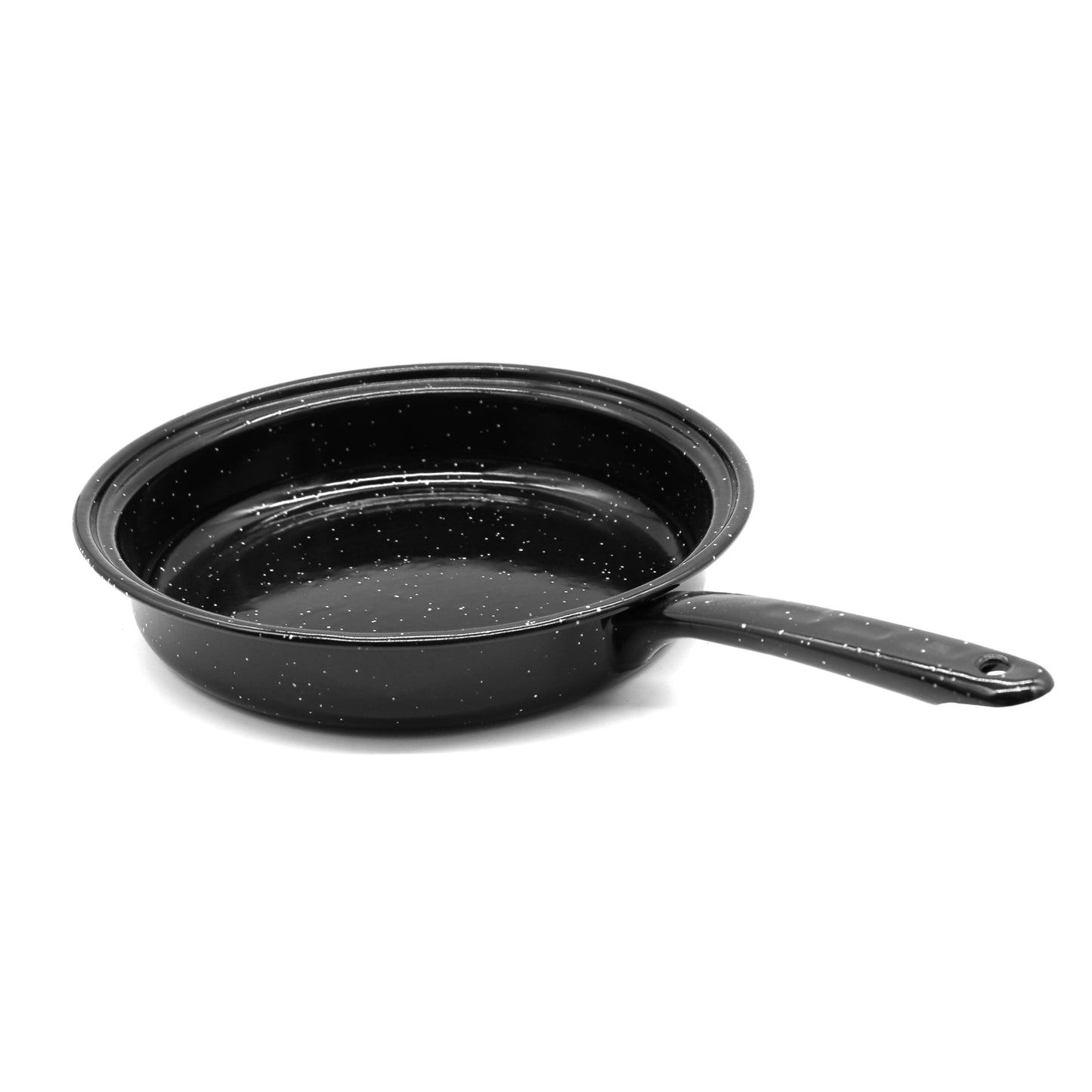 Frying pan for outdoor cooking and camping