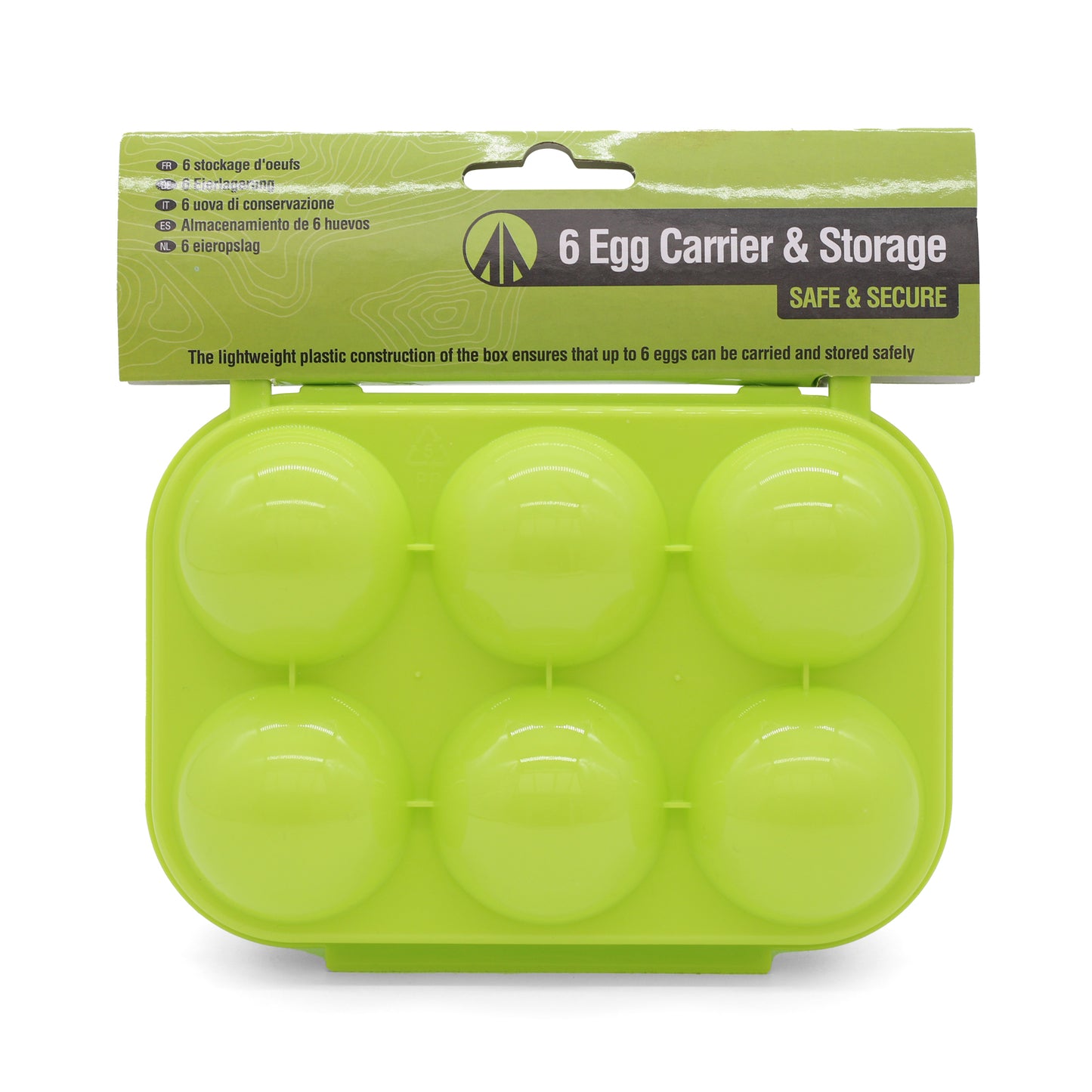 Egg Carrier Protects 6 Eggs New in Packaging