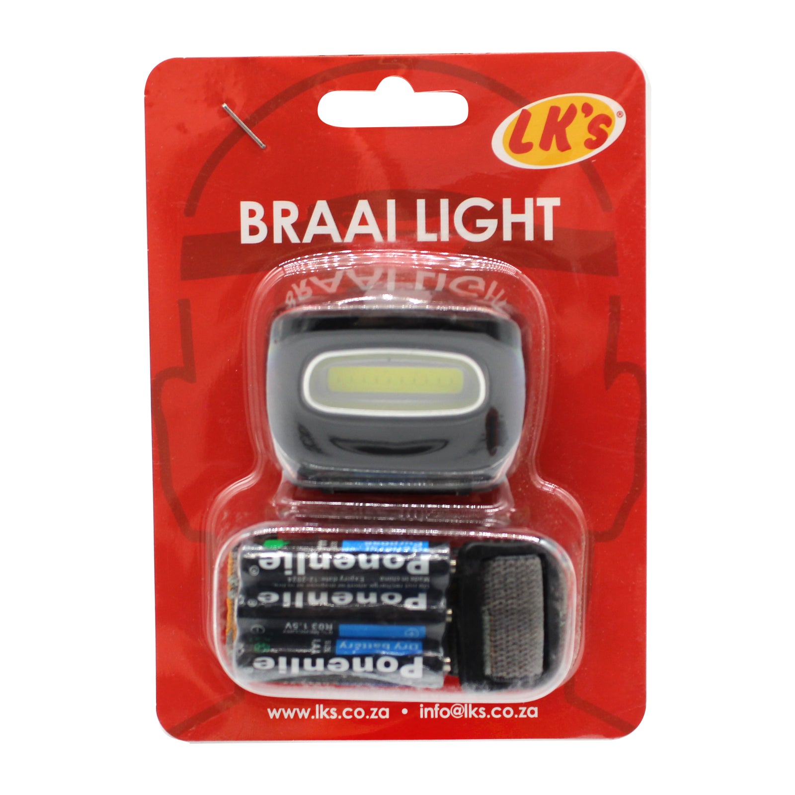 LK's Braai Light in Packaging