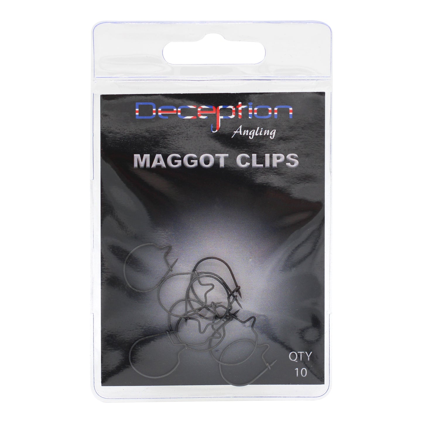 Deception Angling Maggot Clips Pack of 10