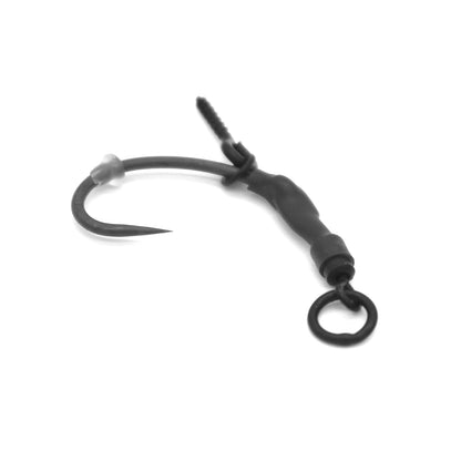 Deception Angling Barbless Ronnie Rig Fishing Hook with Bait Screw