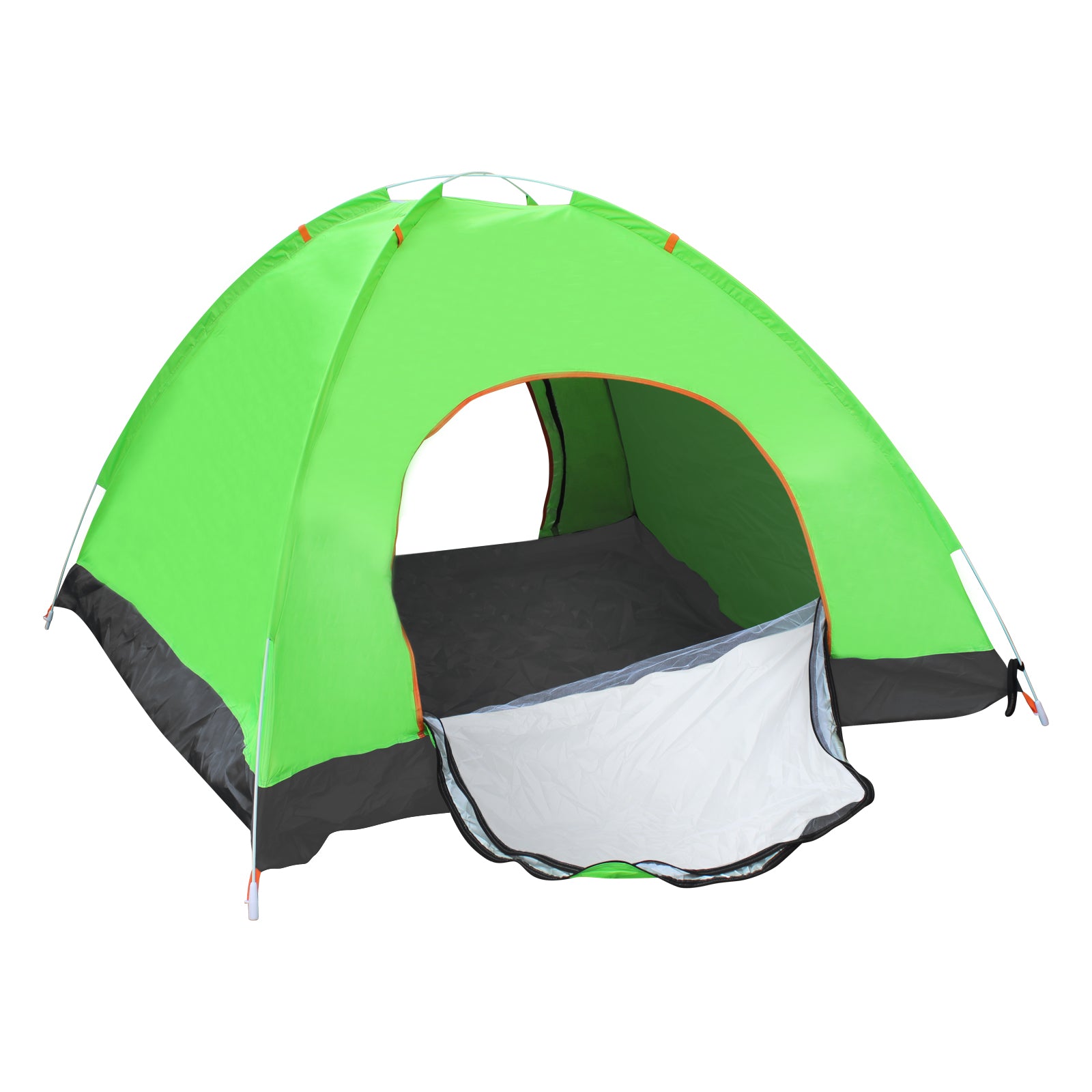Green Pop Up Tent with Two Doors