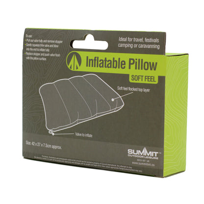 Inflatable Pillow Soft Feel in Packaging