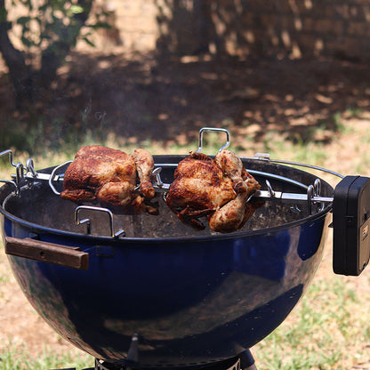 Rotisserie Chicken on Spit