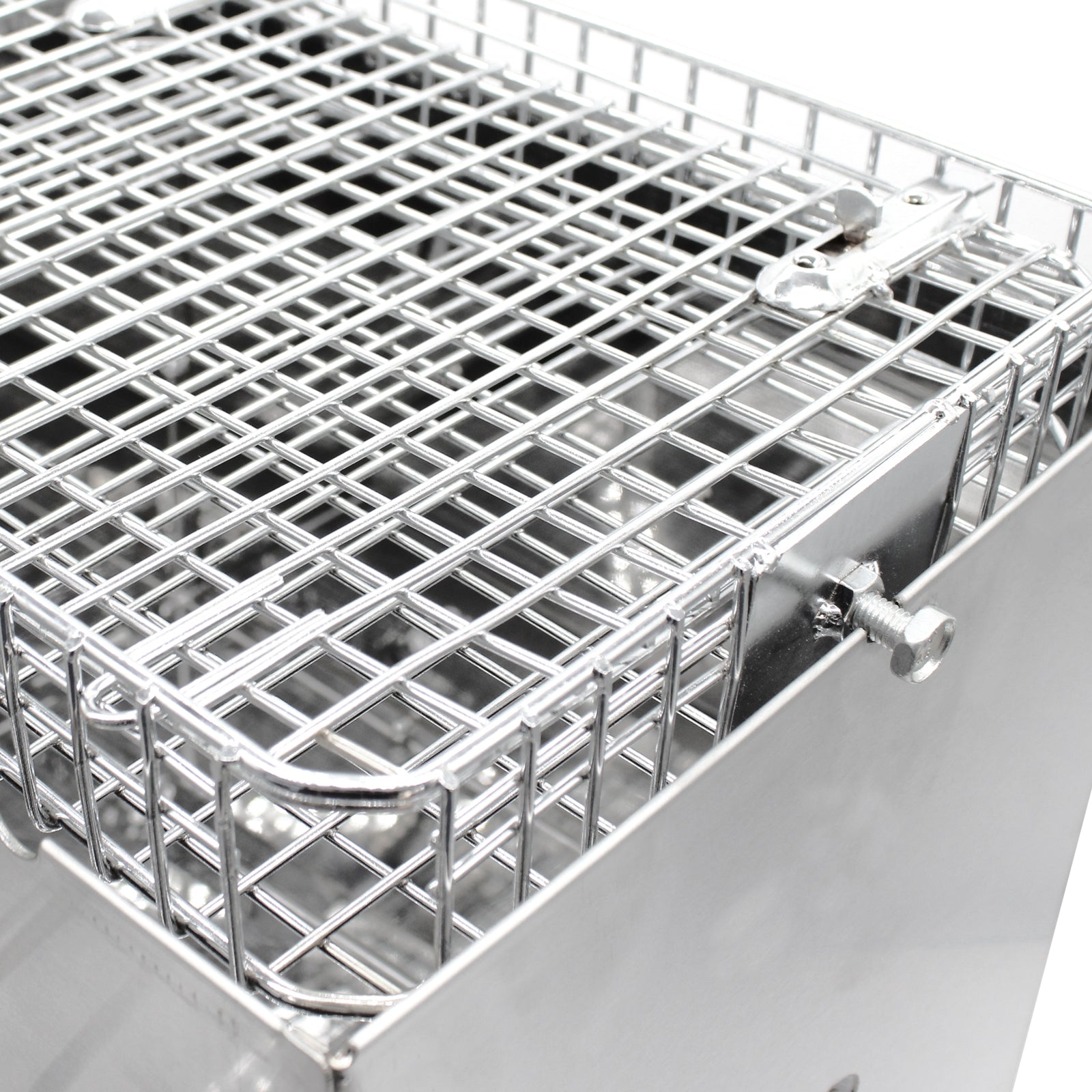 Charcoal Rotisserie Braai Stainless Steel Basket