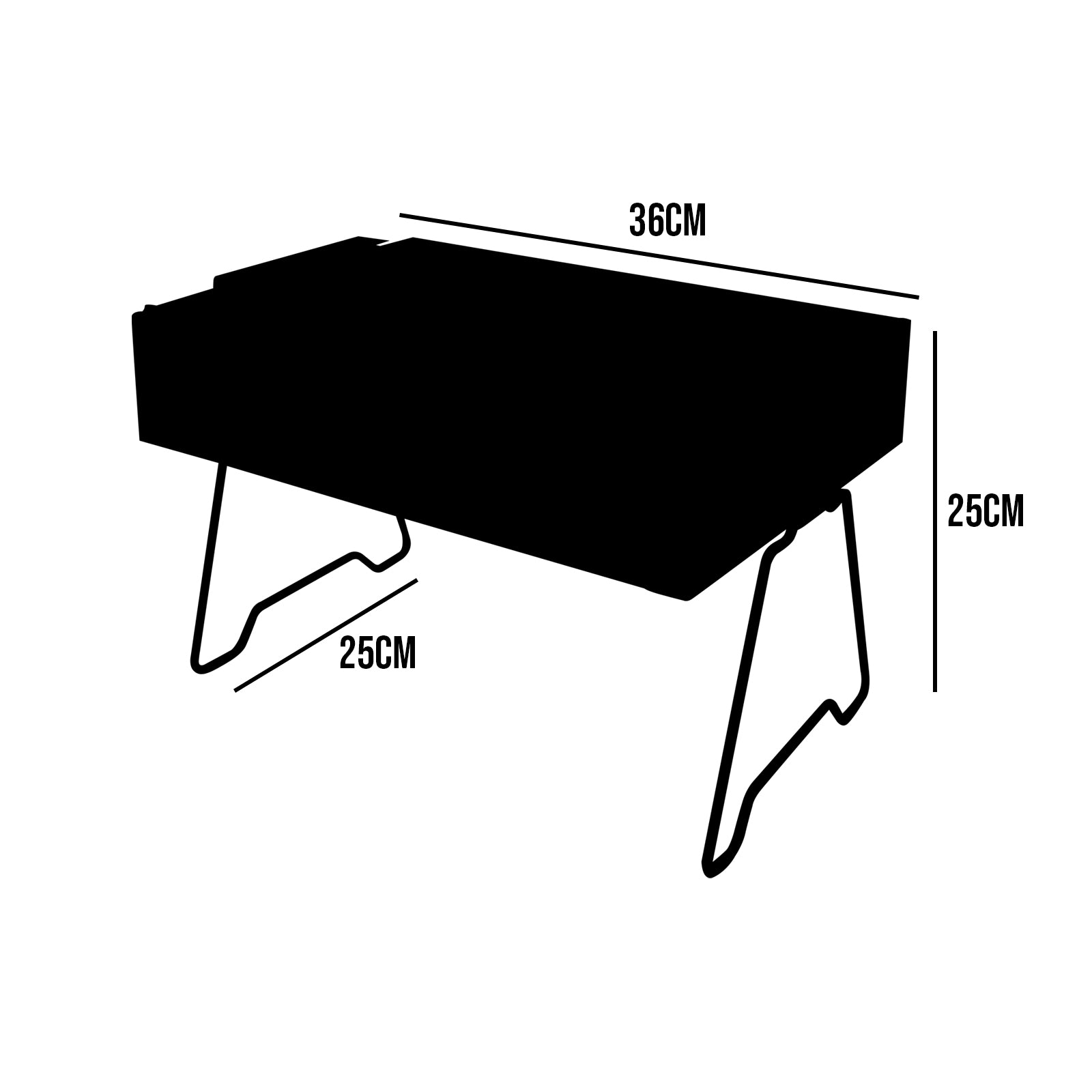 Bachelor Braai Dimensions