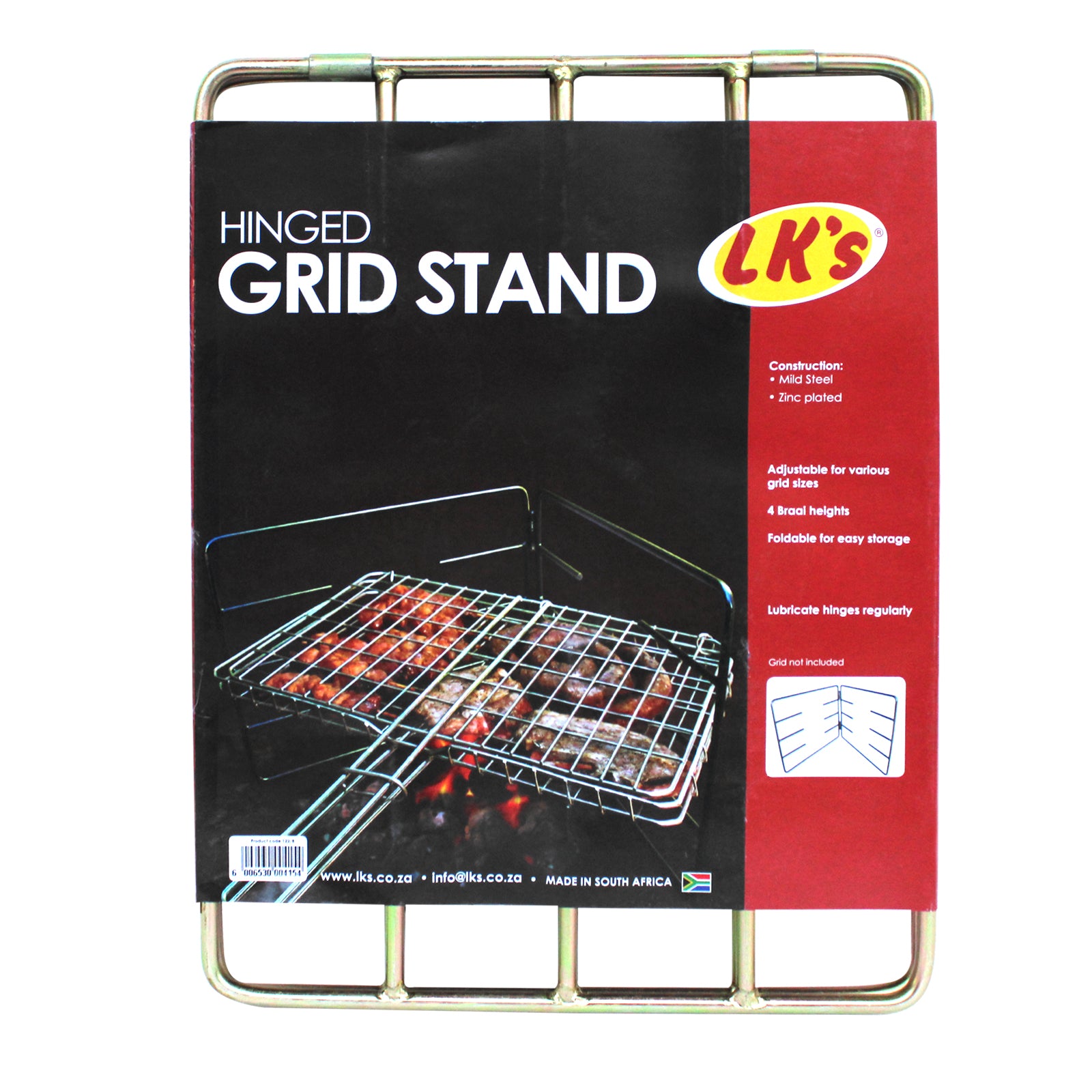 Hinged Grid Stand in Packaging